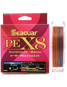 Seaguar PE X8 0.185mm 300m Multicolor